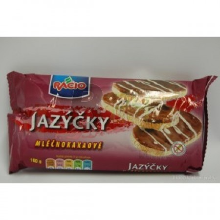 Racio jazycky rizses szelet csokis 100 g (100 g) ML017807-222-1