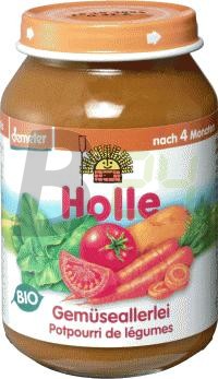 Holle bio bébiétel vegyeszöldség (190 g) ML021614-8-10