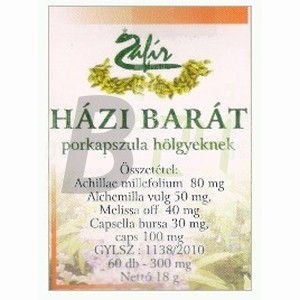 Zafir házi barát porkapszula (60 db) ML038847-35-9