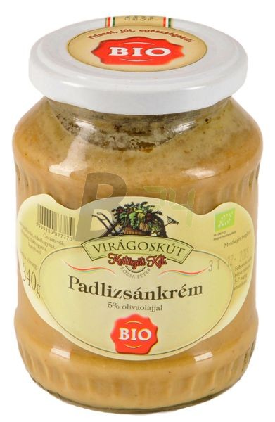 Virágoskút bio padlizsánkrém olívaolajos (340 g) ML040017-8-4