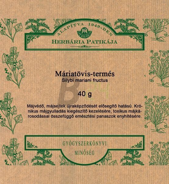 Herbária máriatövistermés tea 40 g (40 g) ML041245-100-1