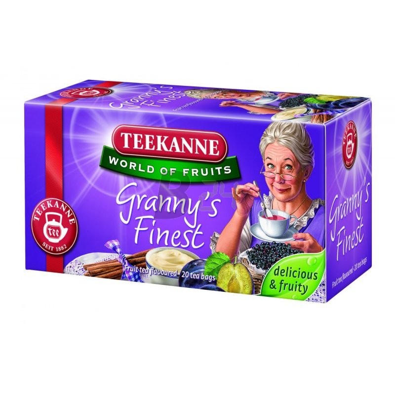 Teekanne granny"s finest szilvás tea (20 filter) ML046601-36-2