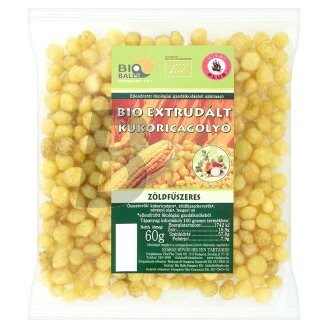 Vitalplus bio kukoricagolyó zöldfűszeres (60 g) ML054190-8-4