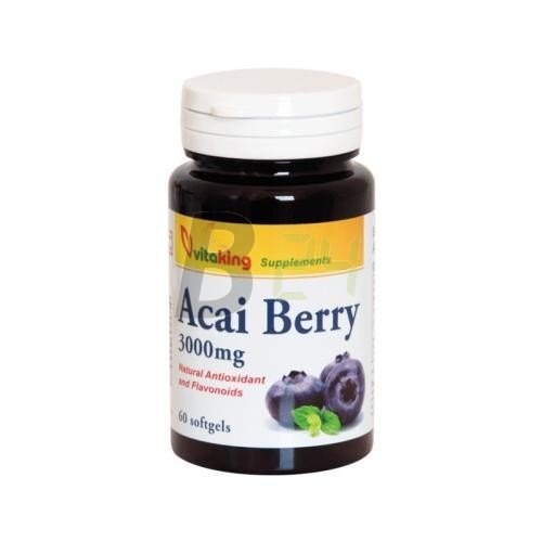 Vitaking acai berry kapszula (60 db) ML054704-18-10