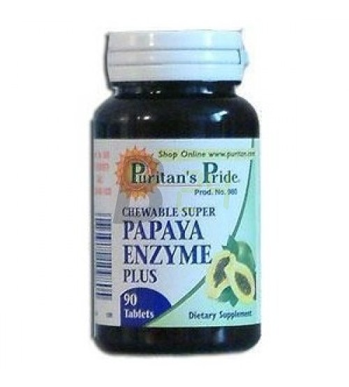 Puritans p. papaya enzyme tabletta (90 db) ML056170-34-9