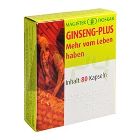 Magister ginzeng-plusz kapszula (80 db) ML056555-33-7