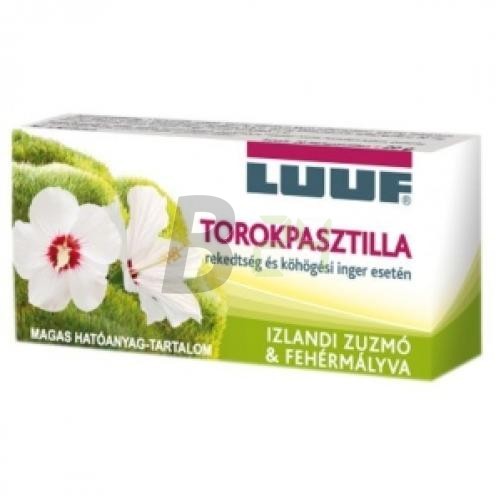 Luuf torokpasztilla izlandi zuzmóval (20 db) ML057966-16-9