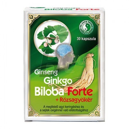 Dr.chen ginseng ginkgo+rózsagyök. kapsz. (30 db) ML063408-18-3