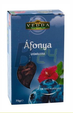 Vedda gyümölcstea áfonya 75 g (75 g) ML065936-12-7