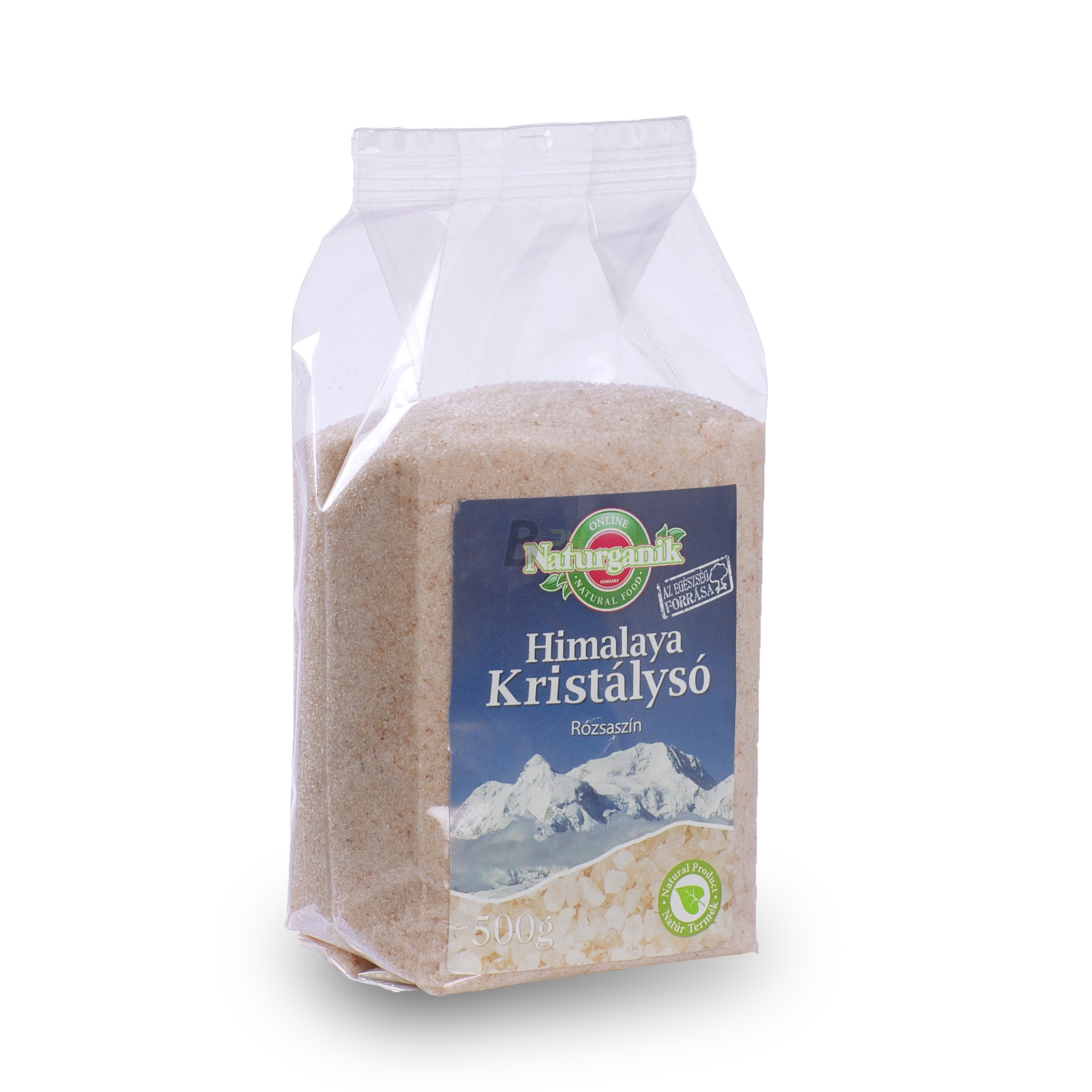 Naturganik kr.só rózsaszín durva 500 g (500 g) ML069636-26-11