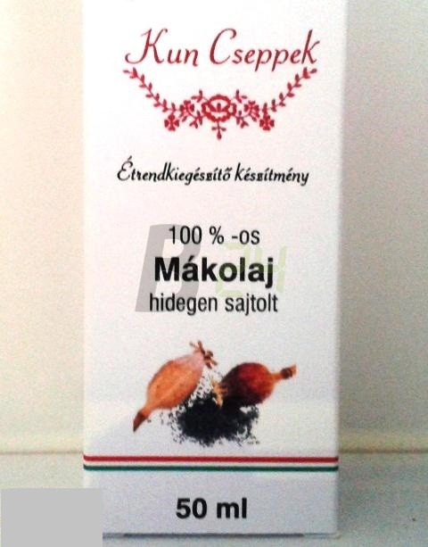 Kun cseppek mákolaj (50 ml) ML070073-31-10