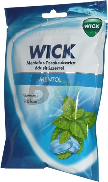 Wick torokcukorka mentol (72 g) ML070651-21-10