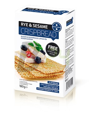 Crispbread lapkenyér rozsos-szezámmagos (180 g) ML072250-109-1