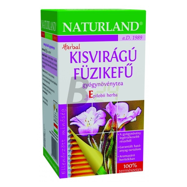 Naturland kisvirágú füzike tea 25 filt. (25 filter) ML072346-13-6