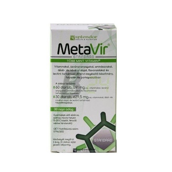 Metavir standard kapszula 60+30 db (90 db) ML074527-16-5