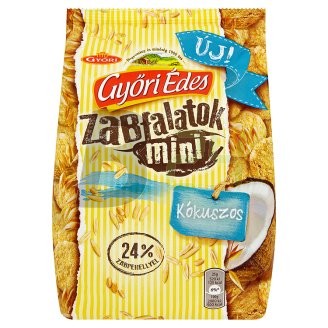 Györi zabfalatok mini kókuszos (140 g) ML074597-18-12