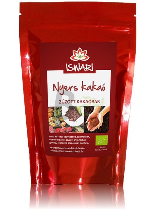 Iswari bio nyers kakaóbab 125 g (125 g) ML075008-10-9