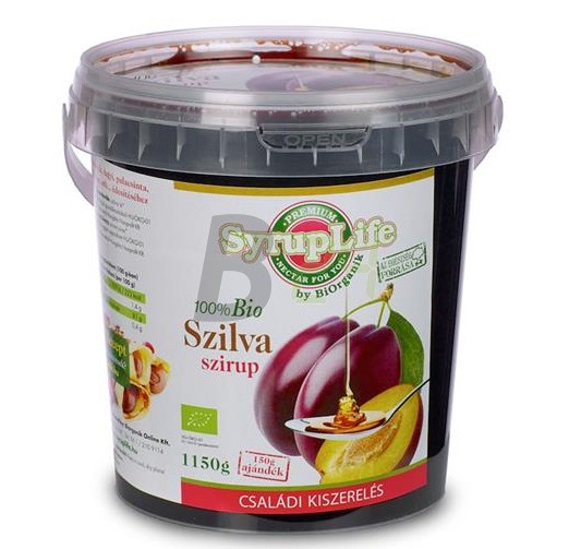 Syruplife bio szilva szirup 1150 g (1150 g) ML077038-15-1