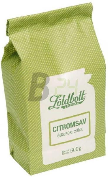 Zöldbolt citromsav étkezési célra (500 g) ML077197-10-10