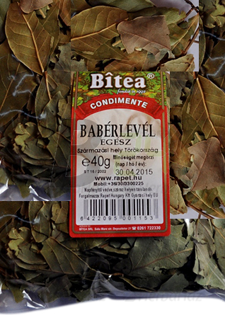 Rapet babérlevél egész 15 g (15 g) ML078001-20-7